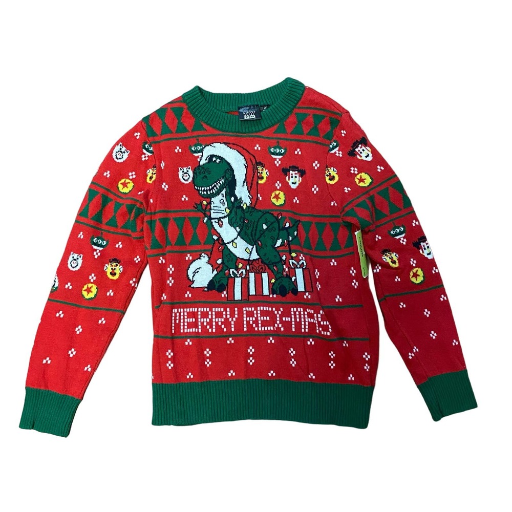 Toy Story's "Rex" Christmas Sweater Size: 5T